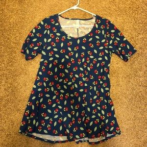 NWOT Lularoe Perfect T small floral print